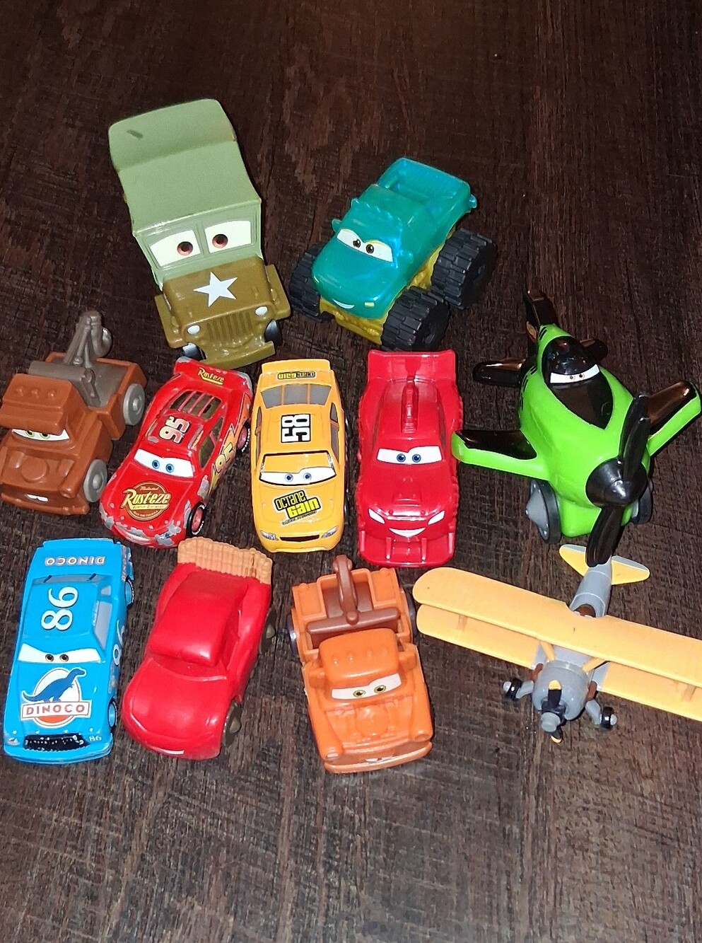 Mixed Cars Movie Toy Vehicle Set - Cars & Planes